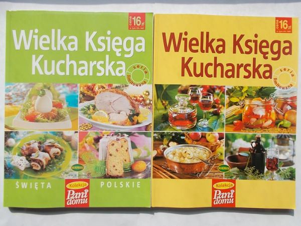 Wielka księga kucharska. 2 książki