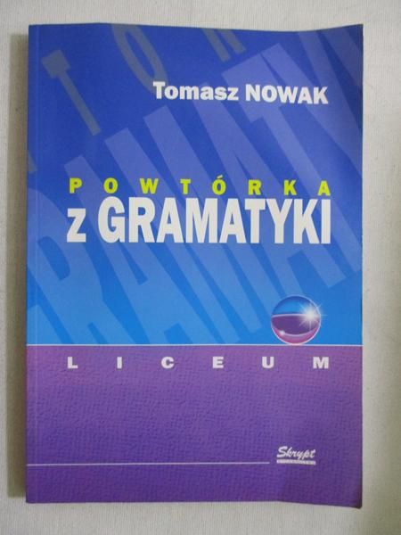 Powtórka z gramatyki