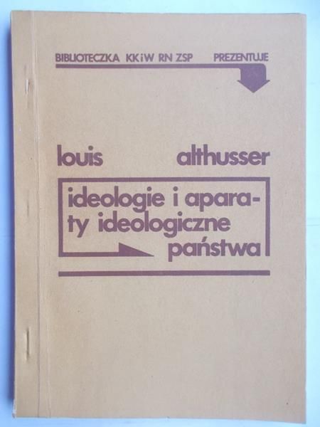 Ideologie i aparaty ideologiczne państwa