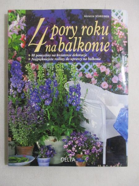 4 pory roku na balkonie