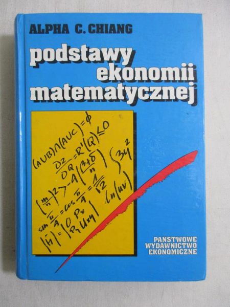 Podstawy ekonomii matematycznej