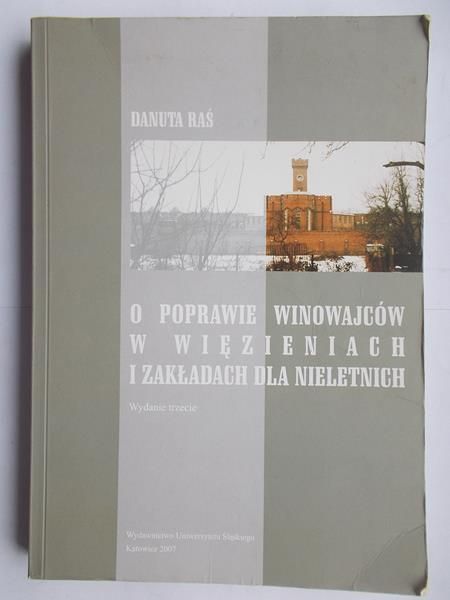 O poprawie winowajców w więzieniach i zakładach dla nieletnich