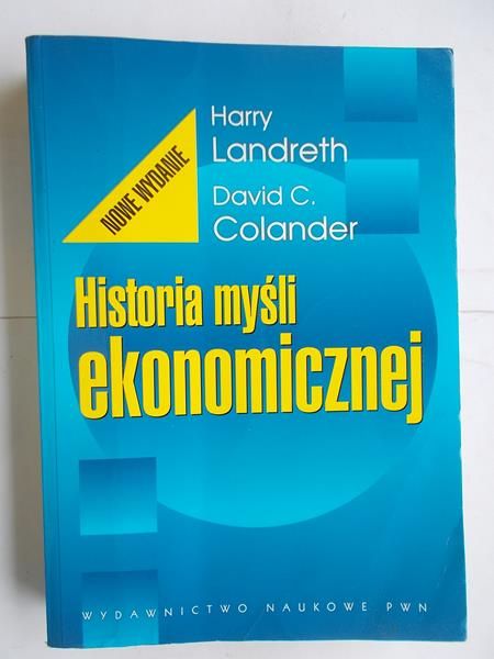 Landreth Harry - Historia myśli ekonomicznej