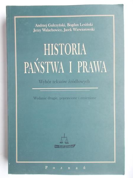Historia państwa i prawa