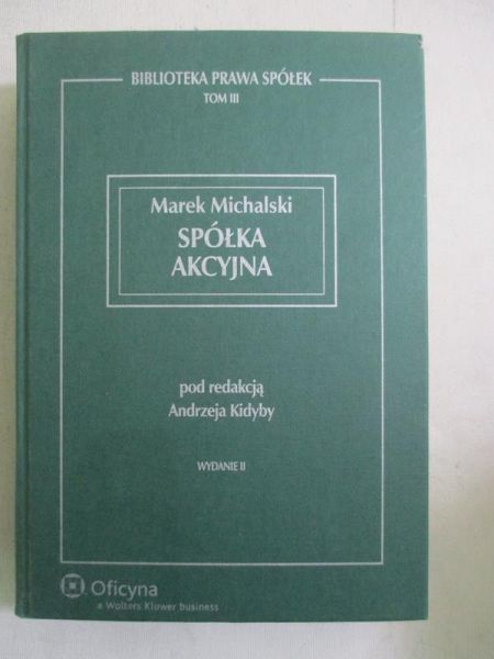 Michalski Marek - Spółka akcyjna