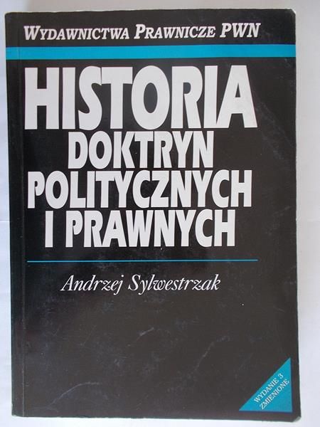 Historia doktryn politycznych i prawnych