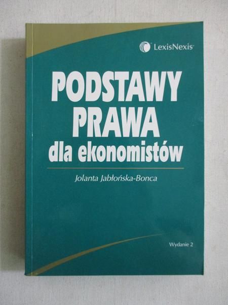 Podstawy prawa dla ekonomistów