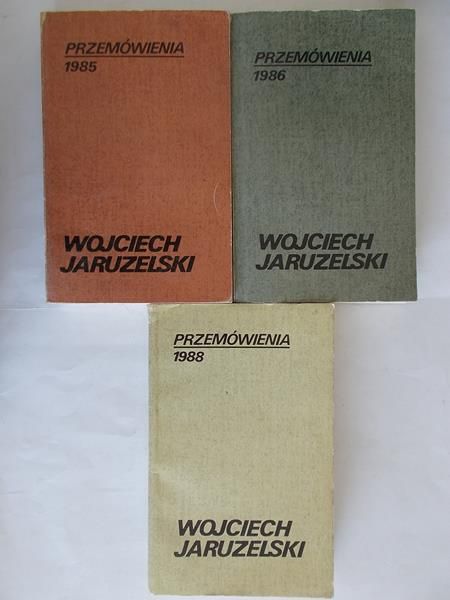 Przemówienia: 1988/1985/1986