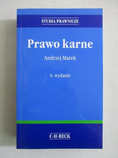 Marek Andrzej - Prawo karne