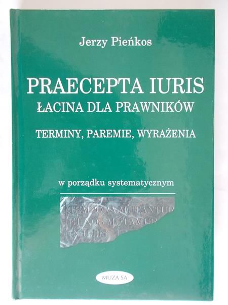 Pieńkos Jerzy - Łacina dla prawników