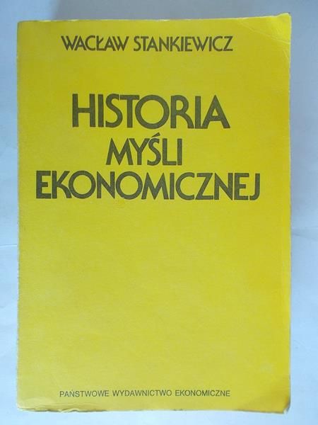 Historia myśli ekonomicznej