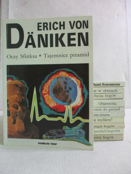 Daniken von Erich- Zestaw 10 książek
