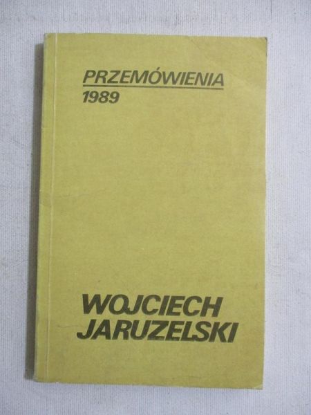 Przemówienia 1989
