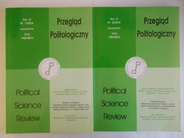 Przegląd Politologiczny 2 tomy