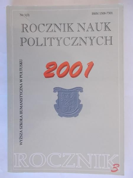 Baszkiewicz Jan(red.) - Rocznik nauk politycznych