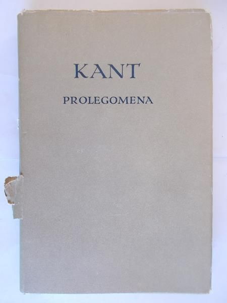Prolegomena