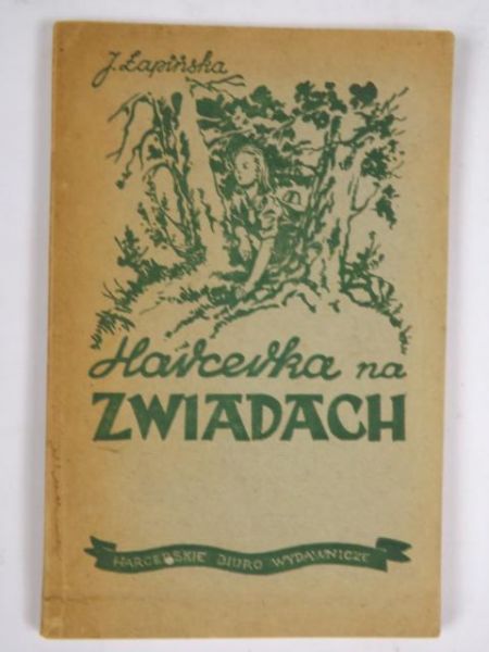 Harcerka na zwiadach, 1947 r.
