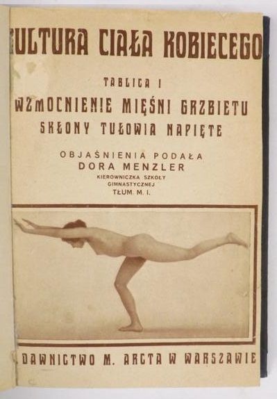 Kultura ciała kobiecego, 1925 r.