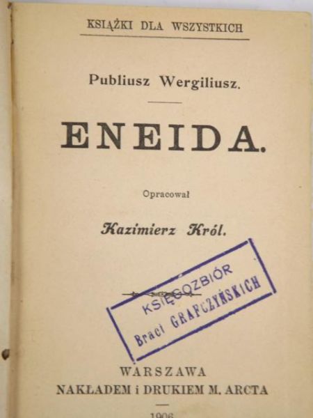 Eneida, 1906 r.