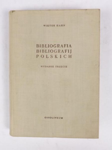 Bibliografia bibliografii polskich
