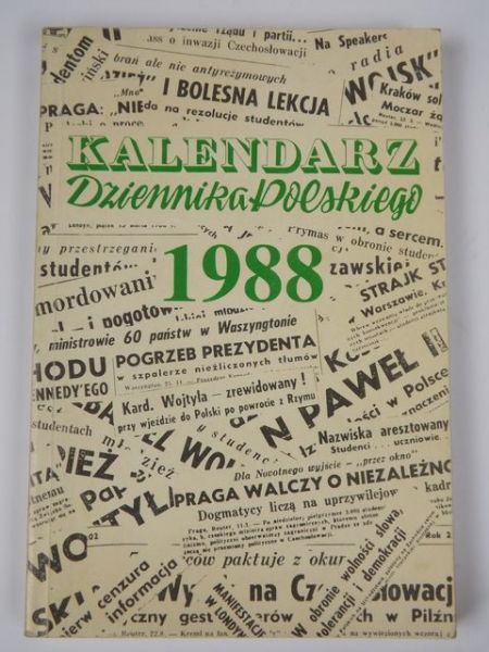 Kalendarz Dziennika Polskiego 1988