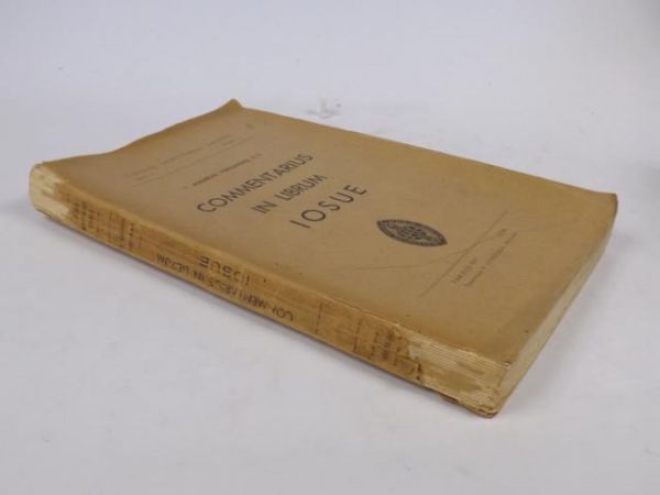 Andreas Fernandez  Commentarius in Librum Iosue, 1938 r.