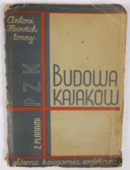 Budowa kajaków, 1933 r.