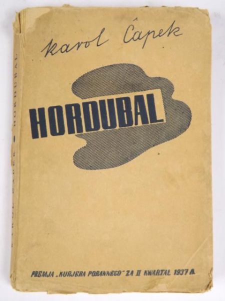 Capek Karol - Hordubal, 1937 r.