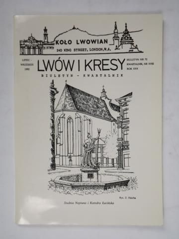 Lwów i kresy, kwartalnik, nr XVIII 1992