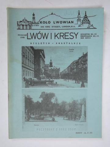Lwów i kresy, kwartalnik, nr II, 1988