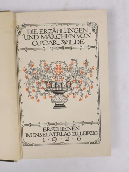 Die Erzählungen und Märchen, 1926 r.