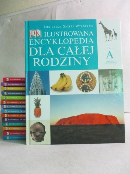 Ilustrowana encyklopedia dla całej rodziny, Tom I-II,IV-XVI