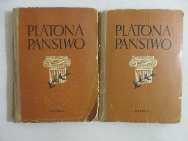 Platona Państwo, tom I-II, 1948 r.