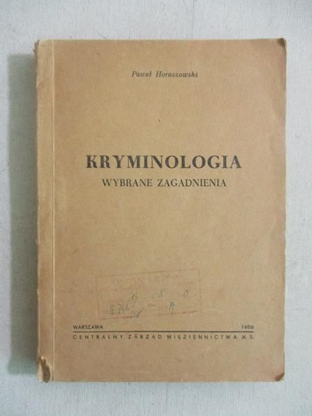Kryminologia