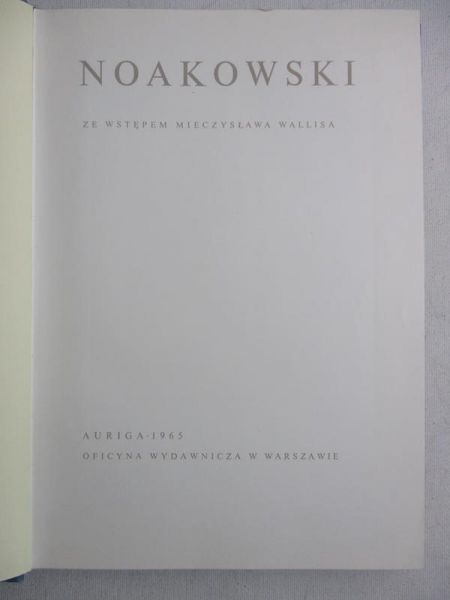   - Noakowski