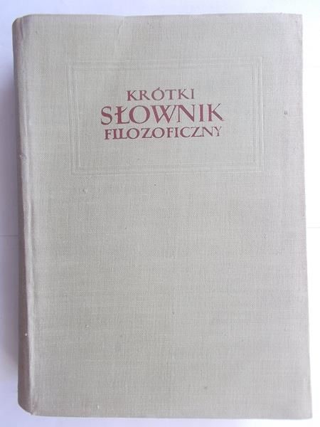 Lewandowska I. (red.) - Krótki słownik filozoficzny