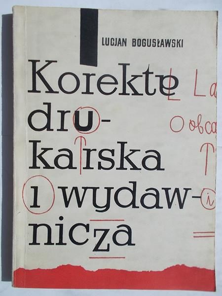 Korekta drukarska i wydawnicza