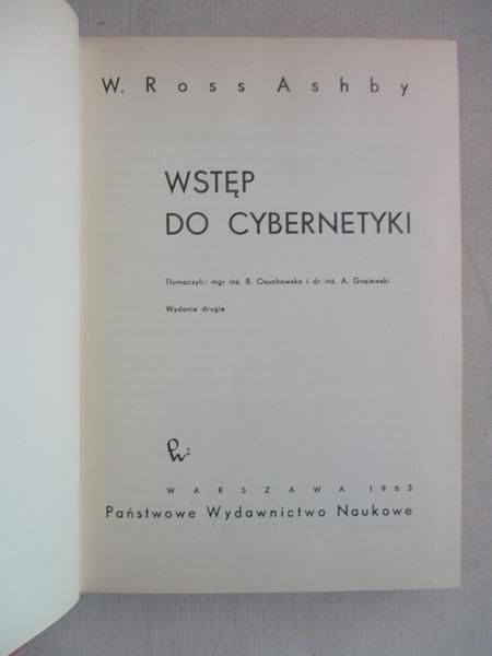 Ashby Ross - Wstęp do cybernetyki