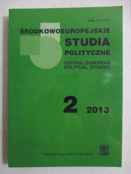 Stelmach Andrzej - Środkowoeuropejskie studia polityczne