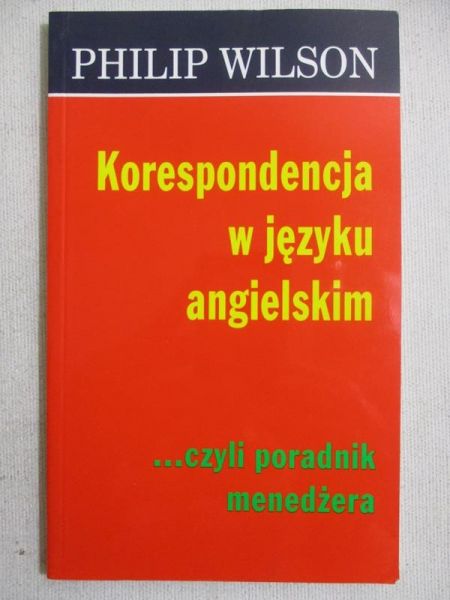 Korespondencja w języku angielskim