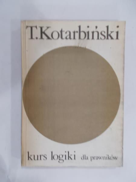 Kurs logiki dla prawników