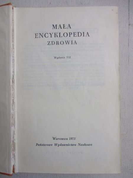 Mała encyklopedia zdrowia