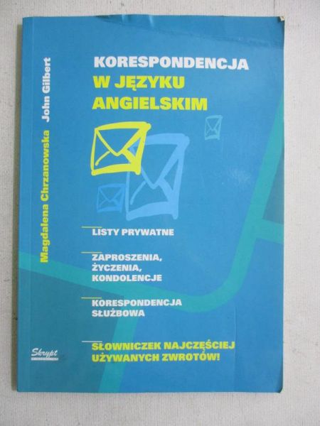 Chrzanowska Magdalena - Korespondencja w języku angielskim