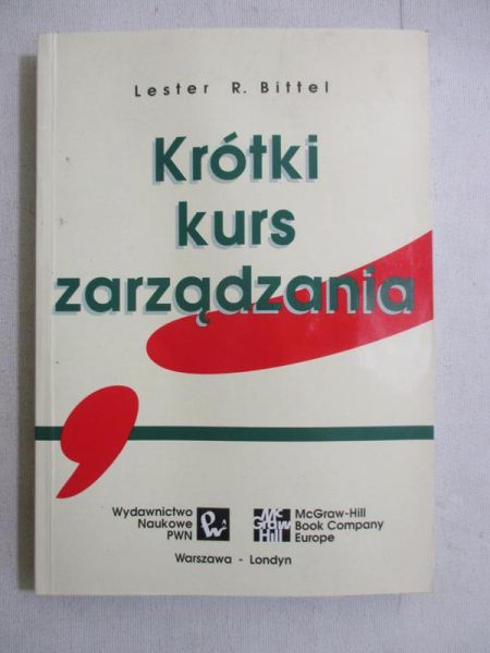 Bittel Lester R. - Krótki kurs zarządzania