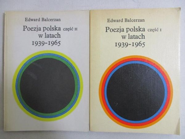 Poezja polska w latach 1939-1965 część I / Poezja polska w latach 1939-1965 część II