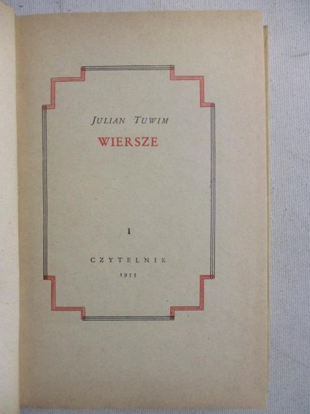 Dzieła i wiersze
