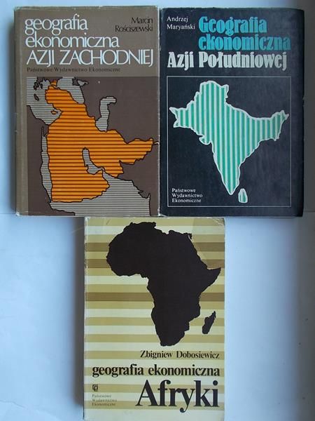 Dobosiewicz Zbigniew/ Rościszewski Marcin/ Maryański Andrzej - Geografia ekonomiczna Afryki/Azji Zachodniej/Azji południowej
