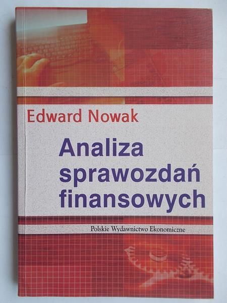 Nowak Edward - Analiza sprawozdań finansowych