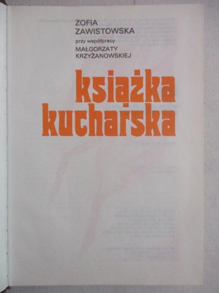 Książka kucharska