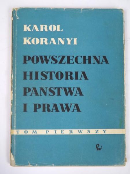 Powszechna historia państwa i prawa T.I